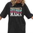 Somebody's Loudmouth Baseball Mama Baseball Mom Women T-Shirt Somebody's Loudmouth Baseball Mama Baseball Mom Women T-Shirt
