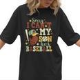 Sorry I Can't My Son Has Baseball Mother’s Day Baseball Mom Women T-Shirt Sorry I Can't My Son Has Baseball Mother’s Day Baseball Mom Women T-Shirt