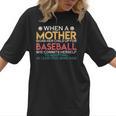 When A Mother Signs Child Up For Baseball Baseball Mom Women T-Shirt When A Mother Signs Child Up For Baseball Baseball Mom Women T-Shirt