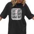 Womens Baseball Mom Leopard Game Day Mother's Day Women T-Shirt Womens Baseball Mom Leopard Game Day Mother's Day Women T-Shirt