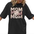 Women's Retro Baseball Mama Distressed Baseball Mom Life Women T-Shirt Women's Retro Baseball Mama Distressed Baseball Mom Life Women T-Shirt