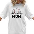 American Flag Patriotic Game Day Baseball Mom Women T-Shirt American Flag Patriotic Game Day Baseball Mom Women T-Shirt