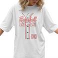 Baseball Mom 00 Number 0 Jersey Team Numbered Jersey Women T-Shirt Baseball Mom 00 Number 0 Jersey Team Numbered Jersey Women T-Shirt