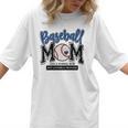 Baseball Mom Blue Varsity Baseball Mama Cute Mother's Day Women T-Shirt Baseball Mom Blue Varsity Baseball Mama Cute Mother's Day Women T-Shirt