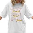 Baseball Mom Crazy Proud Always Loud Mother's Day Premium Women T-Shirt