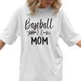 Baseball Mom Cute Arrow Father's Mother's Xmas Day Women T-Shirt