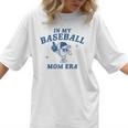 In My Baseball Mom Era Retro Game Day Mama Groovy Season Raglan Baseball Tee Women T-Shirt