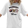 Baseball Mom Leopard Heart Game Day Love Mommy Women T-Shirt Baseball Mom Leopard Heart Game Day Love Mommy Women T-Shirt