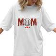 Baseball Mom Leopard Sports Players Mother's Day Women T-Shirt Baseball Mom Leopard Sports Players Mother's Day Women T-Shirt