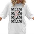 Baseball MOM Lightning Bolt Tshirt Retro Women T-Shirt Baseball MOM Lightning Bolt Tshirt Retro Women T-Shirt