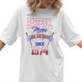 Baseball Mom Loud & Proud Since 1974 Raglan Baseball Tee Women T-Shirt