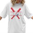 Baseball Mom Red Women T-Shirt Baseball Mom Red Women T-Shirt