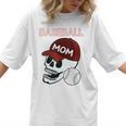 Baseball Mom Skull Sports Skeleton Women T-Shirt Baseball Mom Skull Sports Skeleton Women T-Shirt