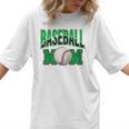 Baseball Mom Sports Green Women T-Shirt Baseball Mom Sports Green Women T-Shirt