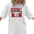 Baseball Mom Sports Red Women T-Shirt Baseball Mom Sports Red Women T-Shirt