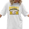 Baseball Mom Sports Mom Yellow Women T-Shirt