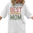 Best Baseball Mom Sports Cute Moms Day Premium Women T-Shirt