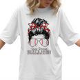 Busy Raising Ballers Messy Bun Funny Baseball Mom Women T-Shirt Busy Raising Ballers Messy Bun Funny Baseball Mom Women T-Shirt
