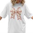 Coquette Bow Baseball Mama Baseball Mom Women Premium Women T-Shirt Coquette Bow Baseball Mama Baseball Mom Women Premium Women T-Shirt