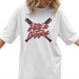 Hits 'n Giggles Baseball Player Women Baseball Mom Mother Women T-Shirt Hits 'n Giggles Baseball Player Women Baseball Mom Mother Women T-Shirt