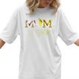 Mom Of Both Softball Baseball Mom Premium Women T-Shirt