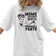 Moms Against White Baseball Pants Funny Baseball Mom Women T-Shirt Moms Against White Baseball Pants Funny Baseball Mom Women T-Shirt