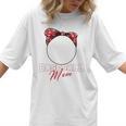 Softball Baseball Mom Floral Tee Mother's Day Premium Women T-Shirt Softball Baseball Mom Floral Tee Mother's Day Premium Women T-Shirt
