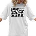 Somebody's Loud Mouth Baseball Mama Baseball Mom Women T-Shirt Somebody's Loud Mouth Baseball Mama Baseball Mom Women T-Shirt