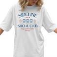 Spring 2025 Swing Batter Baseball Mom Sideline Social Club Women T-Shirt Spring 2025 Swing Batter Baseball Mom Sideline Social Club Women T-Shirt