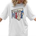 T-Ball Mimi Baseball Mom Game Day Women T-Shirt