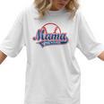 Vintage Baseball Mom Of The Rookies Women T-Shirt