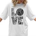 Women's Baseball Softball Baseball Mom LOVE Baseball Women T-Shirt Women's Baseball Softball Baseball Mom LOVE Baseball Women T-Shirt