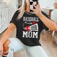 Baseball Cheer Mom Cheerleading Cheerleader Baseball Mom Women T-Shirt Baseball Cheer Mom Cheerleading Cheerleader Baseball Mom Women T-Shirt