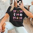 Baseball Gigi Era Bows Baseball Mom Women Women T-Shirt
