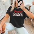 Baseball Mom Retro Groovy Baseball Mama Women Mother's Day Women T-Shirt Baseball Mom Retro Groovy Baseball Mama Women Mother's Day Women T-Shirt