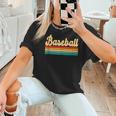 Baseball Player Sports Baseball Mom Baseball Coach Women T-Shirt Baseball Player Sports Baseball Mom Baseball Coach Women T-Shirt