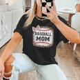 Baseball-Shirt Women Girls Mama Baseball Mom Women T-Shirt Baseball-Shirt Women Girls Mama Baseball Mom Women T-Shirt