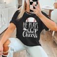 Cheer Baseball Mom Baseball And Cheer Mother Women T-Shirt