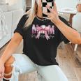 Coquette Baseball Mom Sorry Can't Baseball Bye Mother's Day Women T-Shirt Coquette Baseball Mom Sorry Can't Baseball Bye Mother's Day Women T-Shirt