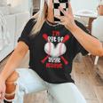 Cute Baseball Mom Out Of Your League Mommy Sports Players Women T-Shirt