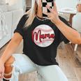Mama Baseball Mom Women T-Shirt Mama Baseball Mom Women T-Shirt