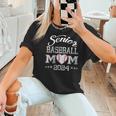 Senior Baseball Mom 2024 Class Of 2024 Graduation Women T-Shirt