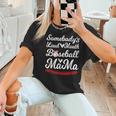 Somebody's Loudmouth Baseball Mom Mothers Day Baseball Women T-Shirt Somebody's Loudmouth Baseball Mom Mothers Day Baseball Women T-Shirt