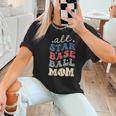 All Star Baseball Mom Women T-Shirt