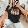 Vintage American Flag Baseball Mom Patriotic 4th July Women T-Shirt Vintage American Flag Baseball Mom Patriotic 4th July Women T-Shirt