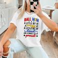 Ball Mom Proud Volleyball Baseball Mom Women T-Shirt