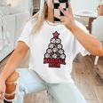 Baseball Christmas Tree Proud Baseball Mom Tee Women T-Shirt Baseball Christmas Tree Proud Baseball Mom Tee Women T-Shirt