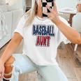 Baseball Mama Dalmatian Spots Baseball Mom Women T-Shirt