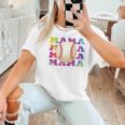 Baseball Mama Sport Women Proud Baseball Mom Premium Women T-Shirt Baseball Mama Sport Women Proud Baseball Mom Premium Women T-Shirt