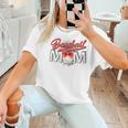 Baseball Mom Coquette Pink Bow Baseball Mama Premium Women T-Shirt Baseball Mom Coquette Pink Bow Baseball Mama Premium Women T-Shirt